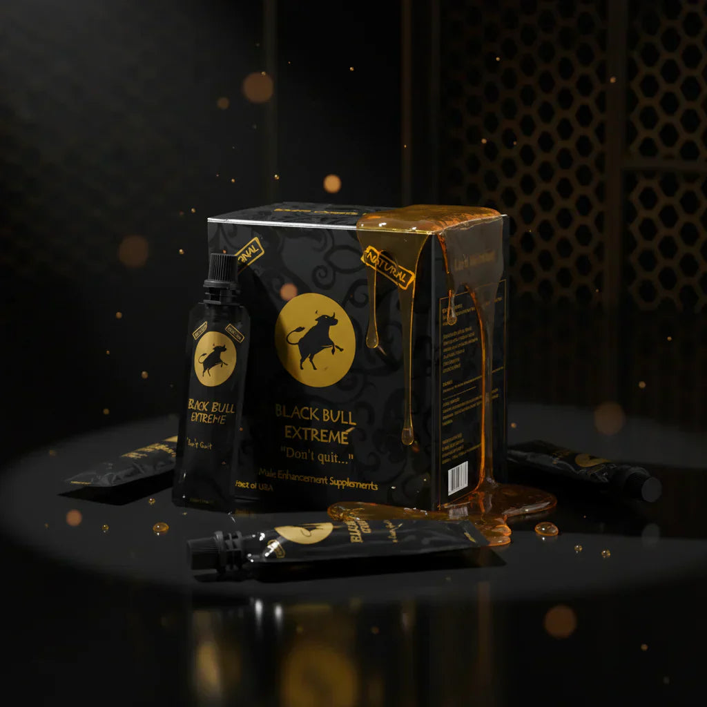 Miel para Fuerza Extrema Masculina con Ginseng: Todo Negro | Miel Divina