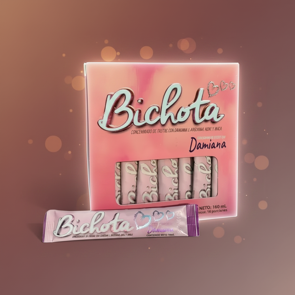 Concentrado de Damiana para Energía y Placer Femenino: Bichota | Miel Divina