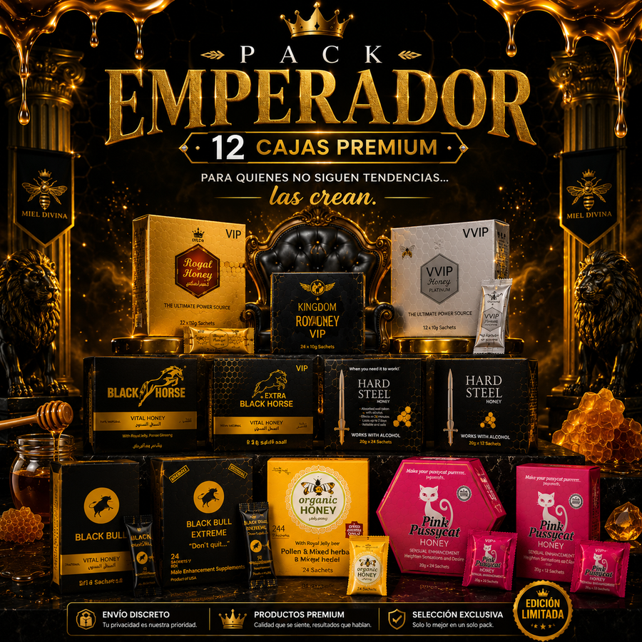 Pack Emperador | 12 Cajas Premium