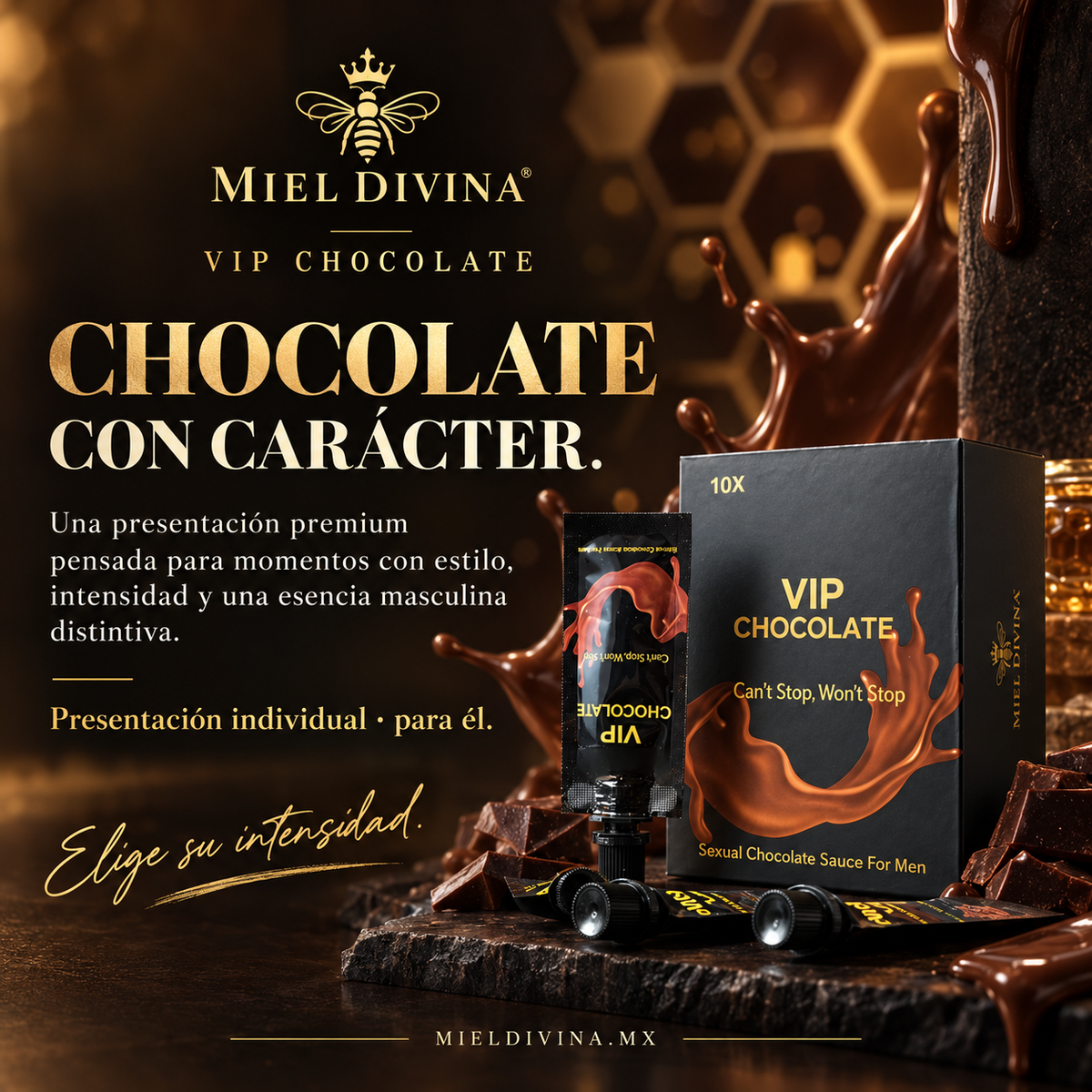 Miel Divina | Rinoceronte Coco 12 Sobres 20g | Miel Natural con Coco y Extractos Herbales