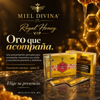 Miel Divina VIP Gold 12 Sobres 20g