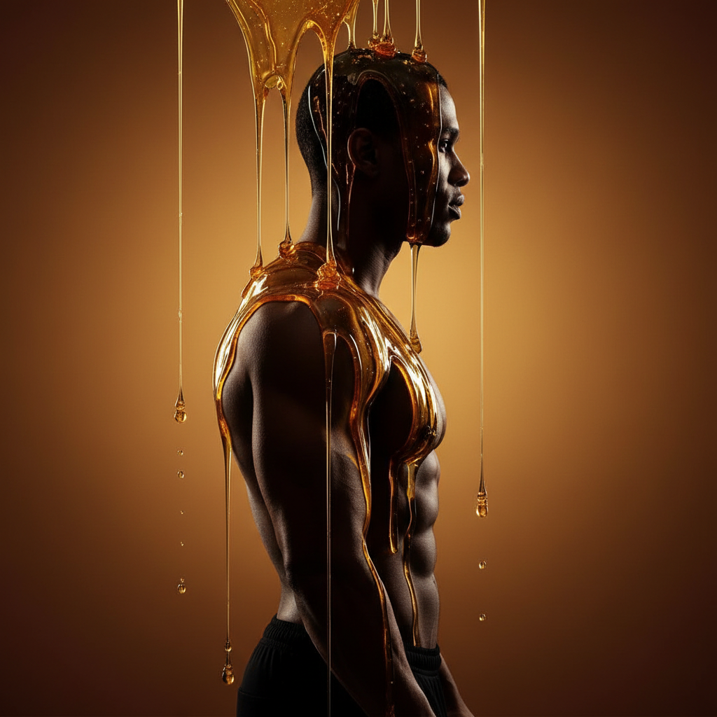 Para Él - Silueta Masculina con Miel