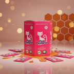 Pink Pussycat Honey Hexagonal - Estilo Premium Miel Divina