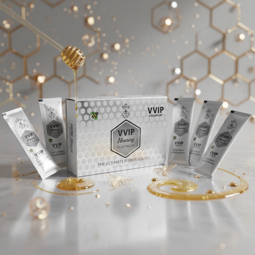 VVIP Honey Platinum - Estilo Premium Miel Divina