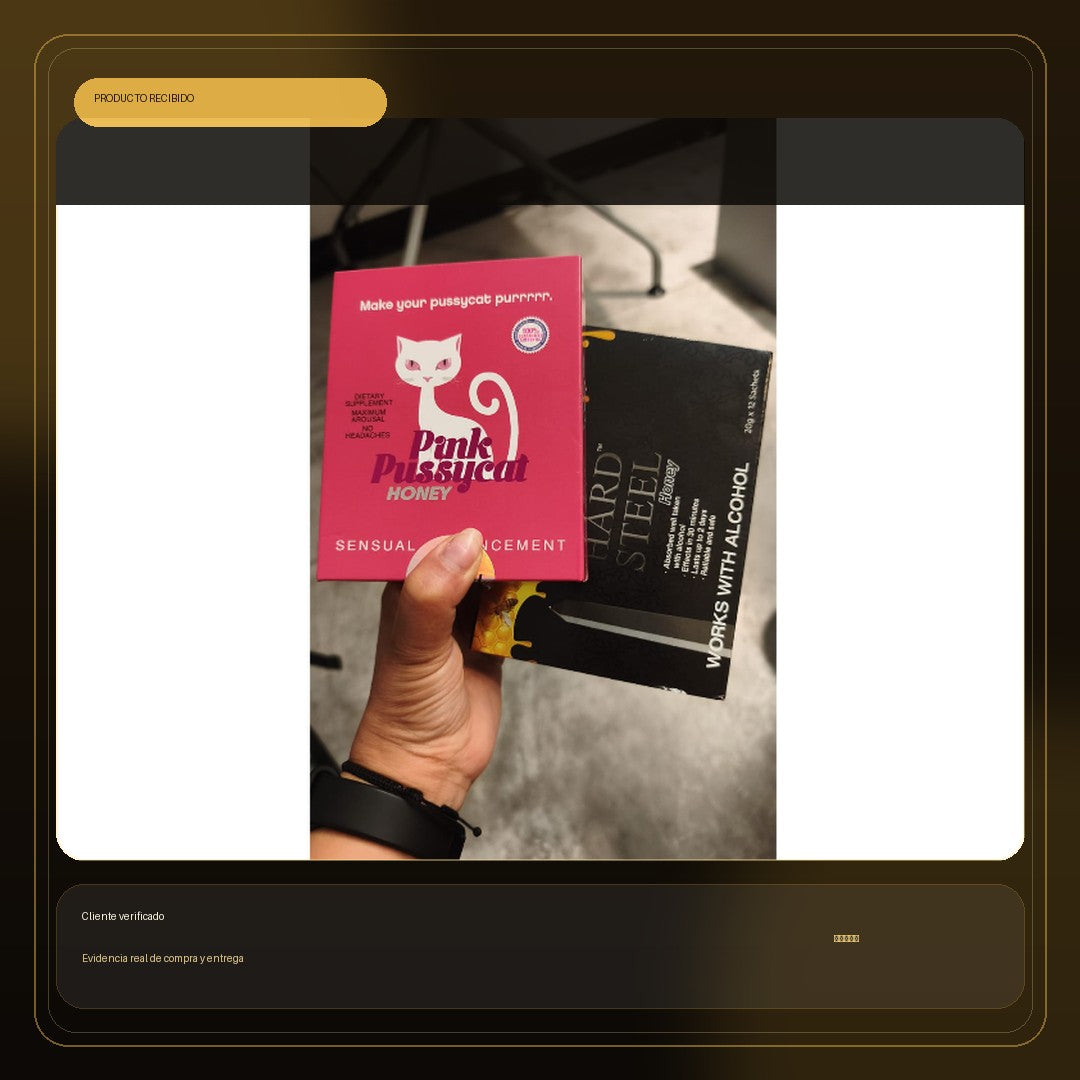 Producto recibido - Cliente verificado