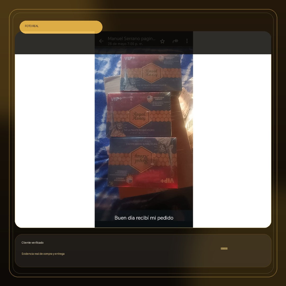 Foto real - Cliente verificado