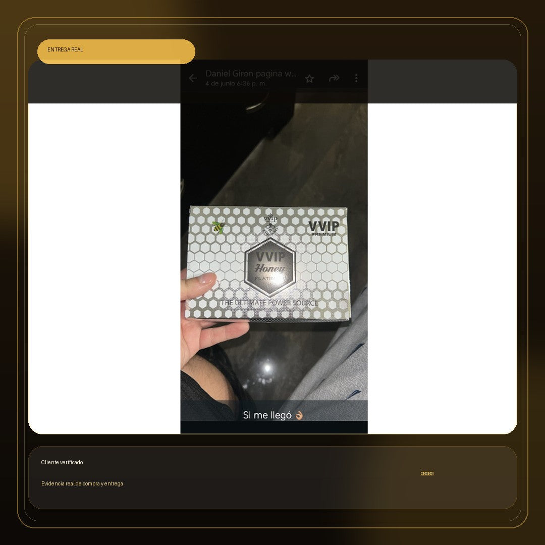 Entrega real - Cliente verificado